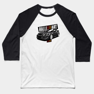 Black Lancer Evolution 6 Tommi Makinen Baseball T-Shirt